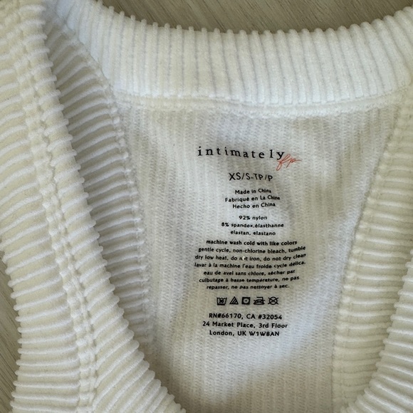 Free People Ribbed Tank Top - Picture 2 of 3